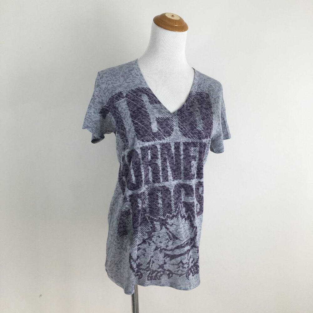UNDER ARMOUR Heat Gear Short Sleeve Multi Color TCU Horned Frogs Print Shirt